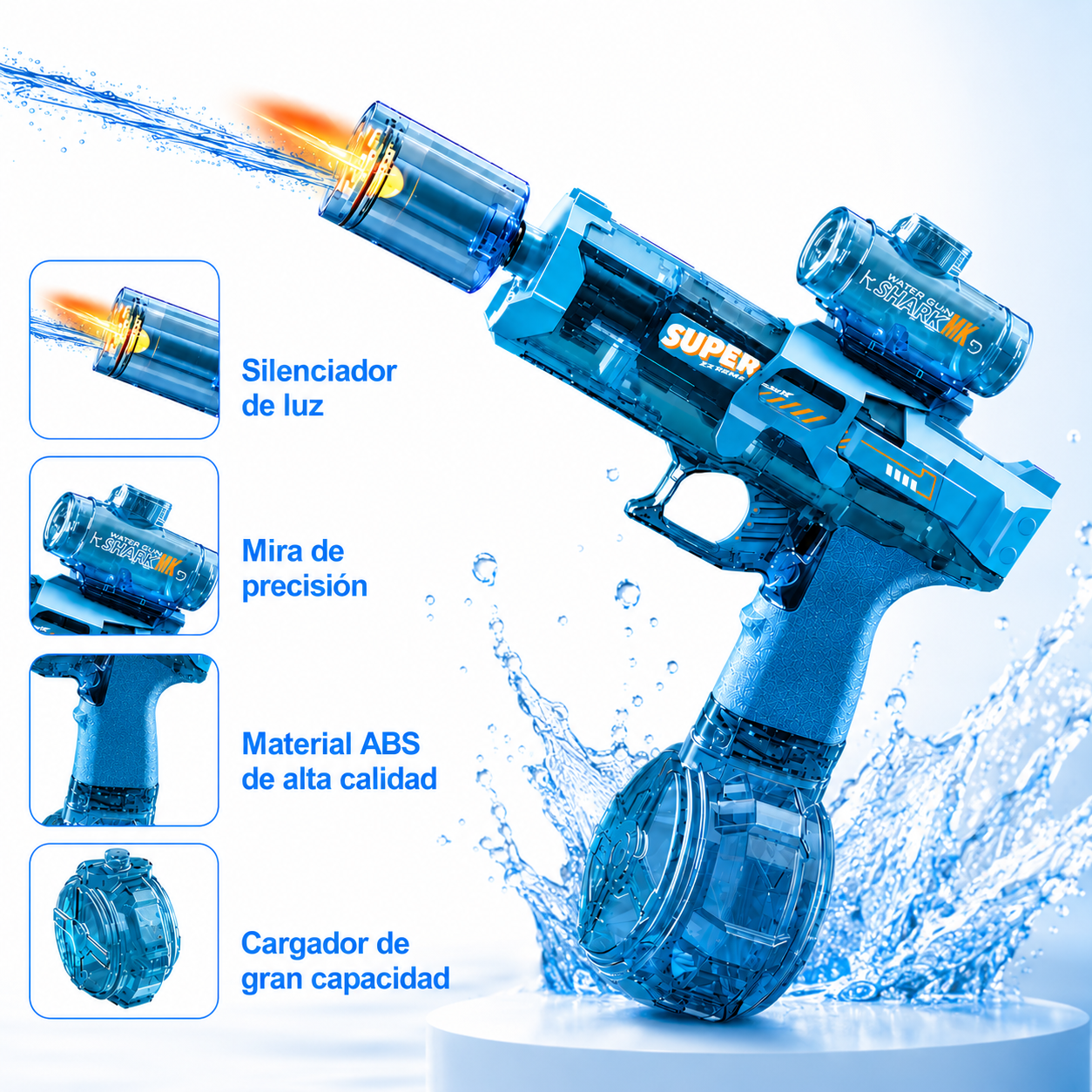Pistola de Agua Eléctrica
